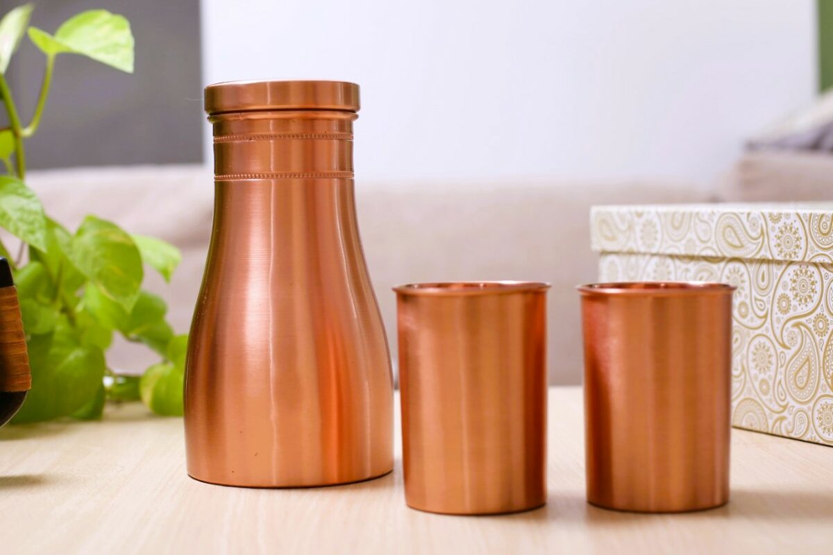 copper bottles