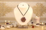 Reiki rainbow Amethyst pendant