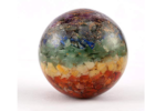 natural healing seven chakra orgone ball sphere