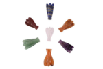 healing set of seven chakra angels
