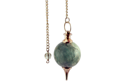 green aventurine reiki chakra pendulum