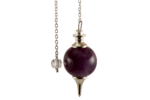 Amethyst chakra ball pendulum