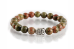 buddha beaded charm bracelet