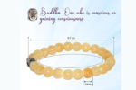 natural healing gemstone calcite bracelet