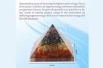7 chakras orgone pyramid