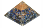 Energy generator lapis lazuli orgone pyramid