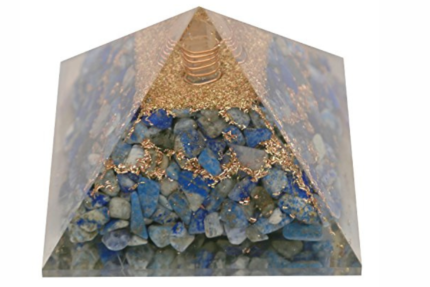 healing lapis lazuli orgone pyramid