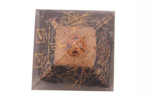 natural healing black orgone pyramid