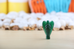Healing jade angel guardian pocket gemstone