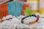 healing seven chakra buddha beaded bracelet