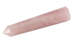 healing rose quartz wand obelisk tower
