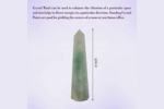 healing green aventurine wand obelisk tower