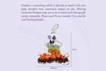 Gemstone 7 chakra buddha pendant