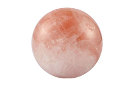 reiki energized rose quartz ball