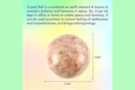 reiki energized Sunstone ball