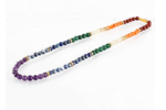 gemstone seven chakra necklace