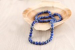 blue gemstone necklace