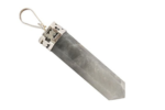 chakra healing smoky quartz crystals pencil pendant
