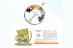 seven chakra tree of life pendant