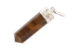 healing gemstone yellow golden pencil pendant