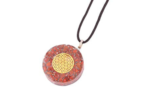 Red Jasper Orgone Pendant