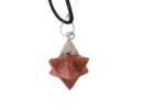 natural healing rough red jasper