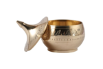 Golden brass gelpot for home