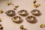 elegant brass decorative diya