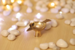 brass handicraft small aarti diya