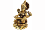 Sacred god Sarasvati maa figurine