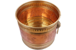 copper handicraft planter with lacquer