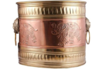 brass and copper handicraft planter
