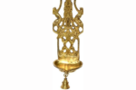 brass handicraft wall hanging deep single bell