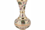 brass handicraft printed vase