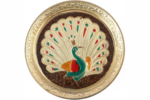 brass puja plate
