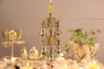 brass laxmi Ganesha hanging bell for home decor