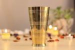 brass designer traditional lassi glass tumbler