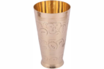 brass designer traditional lassi glass tumbler