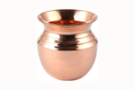 pure copper plain lota kalash utensil drinkware