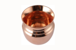 pure copper plain lota kalash utensil drinkware