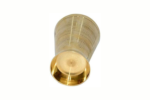 designer brass glass tumbler