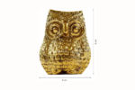 brass owl figurine