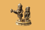 Brass Radha Krishna Statue for Janmashtami Hindu God