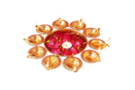 Diya Shape Decorative Urli