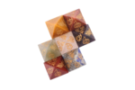 Seven Stones Healing Chakra Gemstone Pyramid With Reiki Symbol