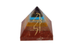 Seven Chakras gemstone Pyramid