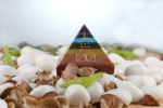 Seven Chakras gemstone Pyramid