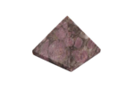 Gemstone ruby matric pyramid