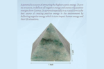 Energy Generator Gemstone Green Aventurine Pyramid