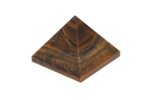 Gemstone Tiger Eye Pyramid – Decorative Crystal